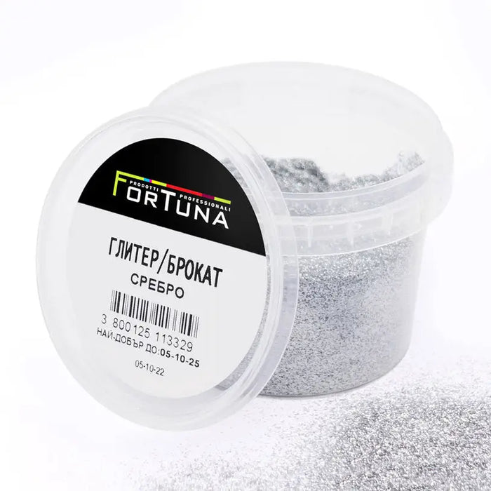 BROCADE SILVER 50 G FORTUNA - Декоративни покрития<<<Интериорни бои<<<Бои и лакове<<<Praktiker&&&Декоративни