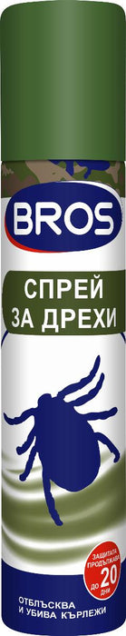 SPRAY AGAINST TIKS FOR CLOTHES 90 ML