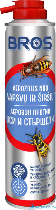 SPRAY AGAINST WASPS AND HORNETS BROS 300ML