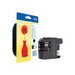BROTHER LC-121 ink cartridge black standard capacity 300 pages 1-pack blister without alarm - Мастила и Мастилени
