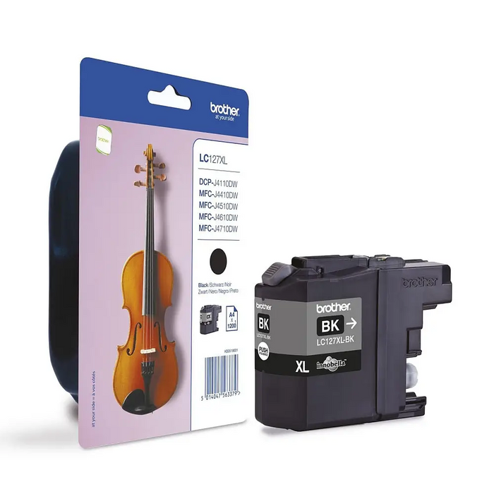 Brother LC-127 XL Black Ink Cartridge for MFC-J4510DW - Консумативи за мастилоструйни устройства<<<BROTHER
