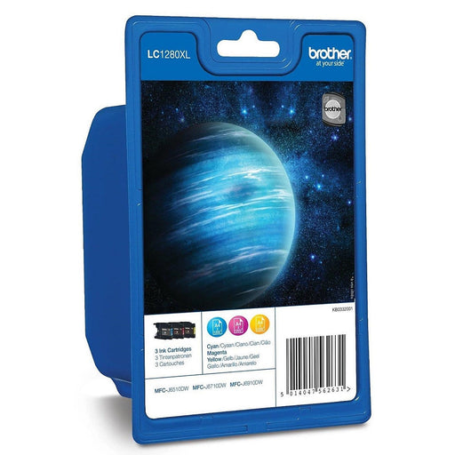 Brother LC-1280XL C/M/Y Rainbow Bonus Pack Ink Cartridge - Консумативи за мастилоструйни устройства<<<BROTHER