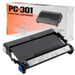 BROTHER PC-301 ribbon cassette black 235 pages 1-pack - Ленти за матричен принетр<<<Консумативи - Матричен