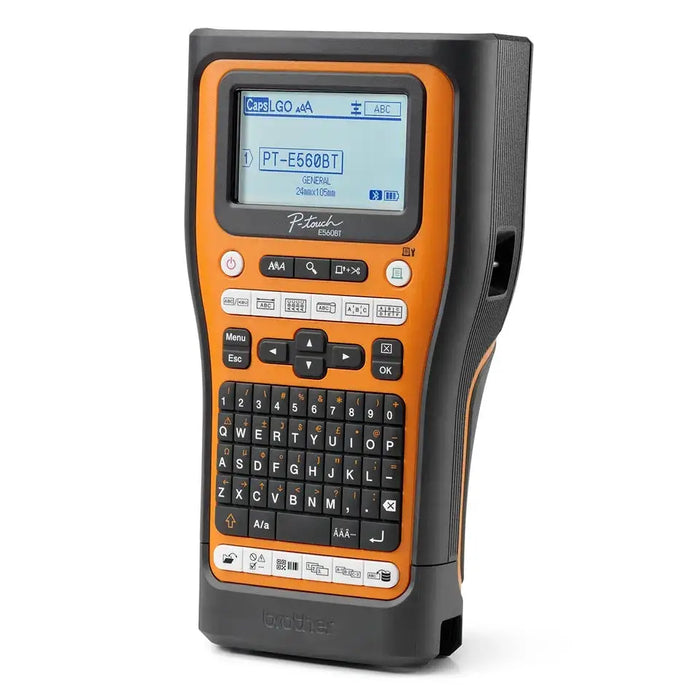 Brother PT-E560BTVP Handheld Industrial Labelling system - Етикиращи системи<<<BROTHER етикетни