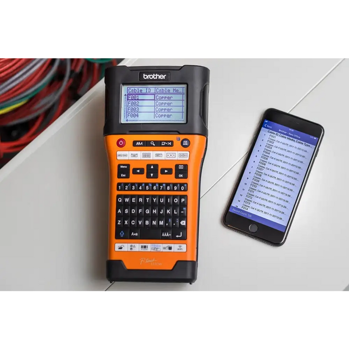BROTHER PTE550WNIVPTL1 Label Printer kit - Принтиране на етикети<<<Принтери и мултифункционални<<<Печат Сканиране и