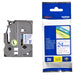 Brother TZe-253 Tape Blue on White Laminated 24mm 8 m - Eco - Консумативи за етикетни принтери<<<BROTHER