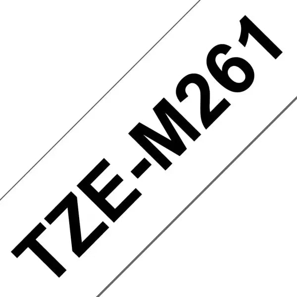 BROTHER TZeM261 tape black on white surface 36mm - Ленти и Етикети<<<Консумативи - Принтер за етикети<<<Печат Сканиране