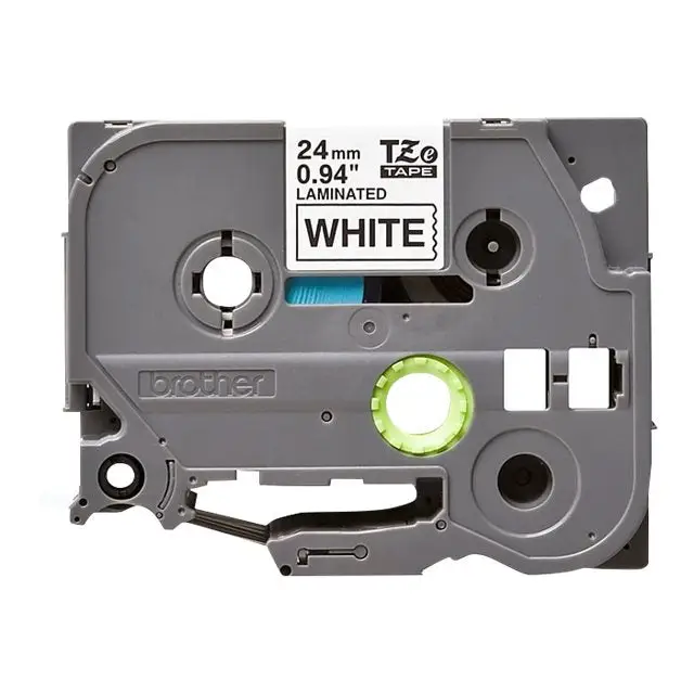 BROTHER TZeSL251 tape Black on White 24mm - Трансферени ролки ремъци и комплекти<<<Консумативи - Лазер<<<Печат