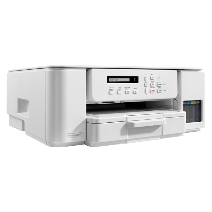 BROTHER DCPT536DWYJ1 Color Inkjet A4 MFP Ink Tank System Duplex 16/9ipm Wireless AirPrint White