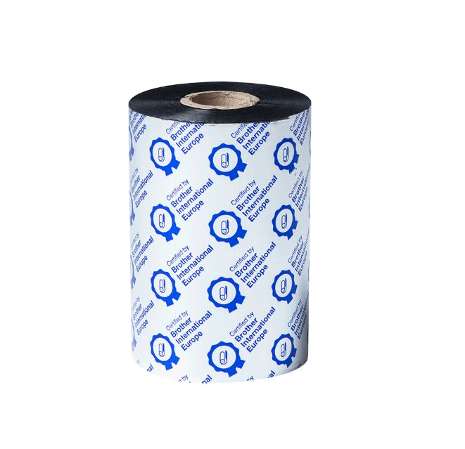 Brother Premium wax/resin black 110mmx450m ribbon (PK OF 8)