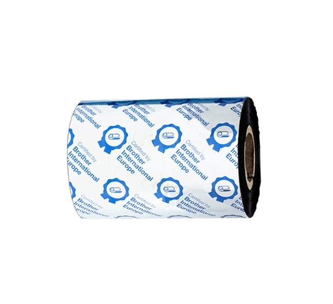 Brother Standard wax/resin black 80mmx300m ribbon (PK OF 12)
