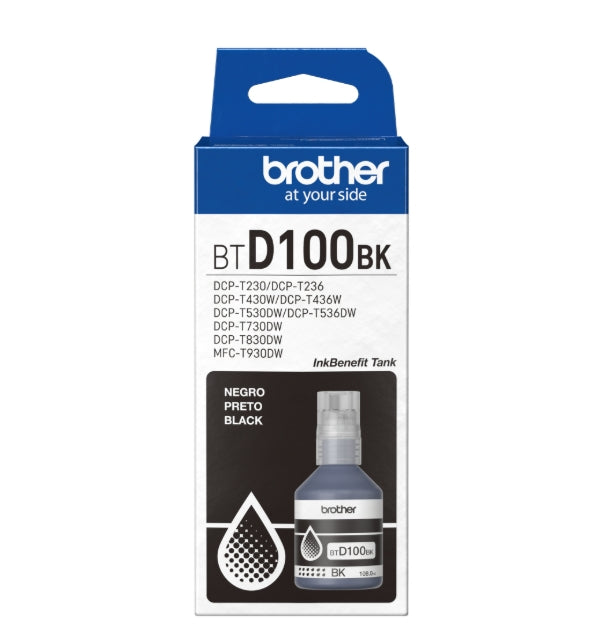 Brother BT-D100BK Black Ink Bottle