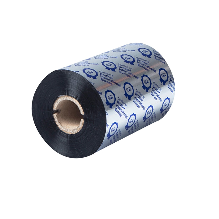 Brother Premium Wax black 110mm x 600m (PK OF 6)
