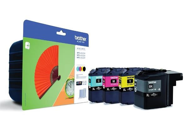 Brother LC-129XL Value Pack Ink (Black/Cyan/Magenta/Yellow)