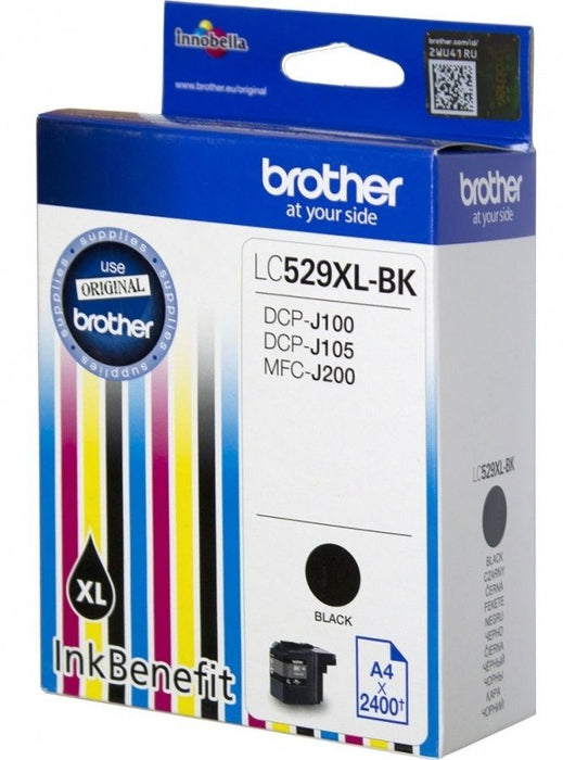 Brother LC-529 XL Black Ink Cartridge High Yield