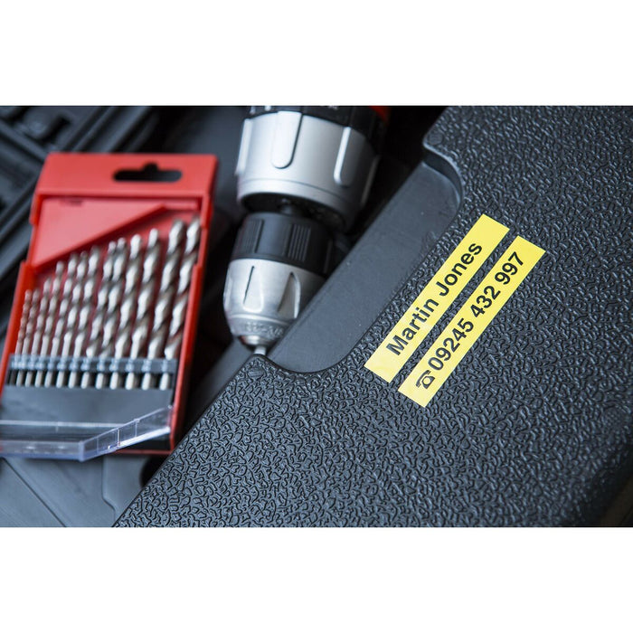 Brother TZe-651 Tape Black on Yellow, Laminated, 24mm - Eco