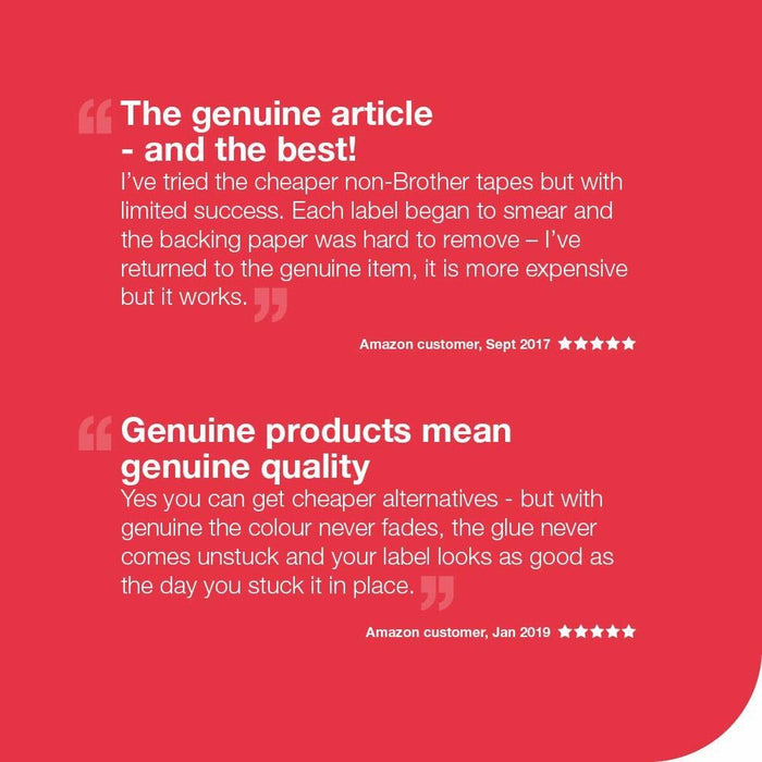 Brother TZe-741 Tape Black on Green, Laminated, 18mm, 8 m - Eco