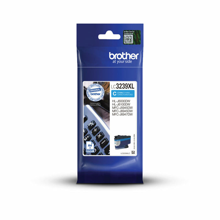 Brother LC-3239XL Cyan High-yield Ink Cartridge