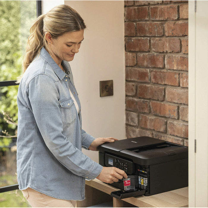 Original Ink Cartridge Brother LC521VAL Yellow (4 Units)