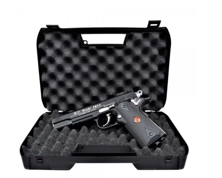 BRUNI 816 US Combat 4.5 mm BB airsoft pistol, 20-round CO₂ magazine, up to 17 joules