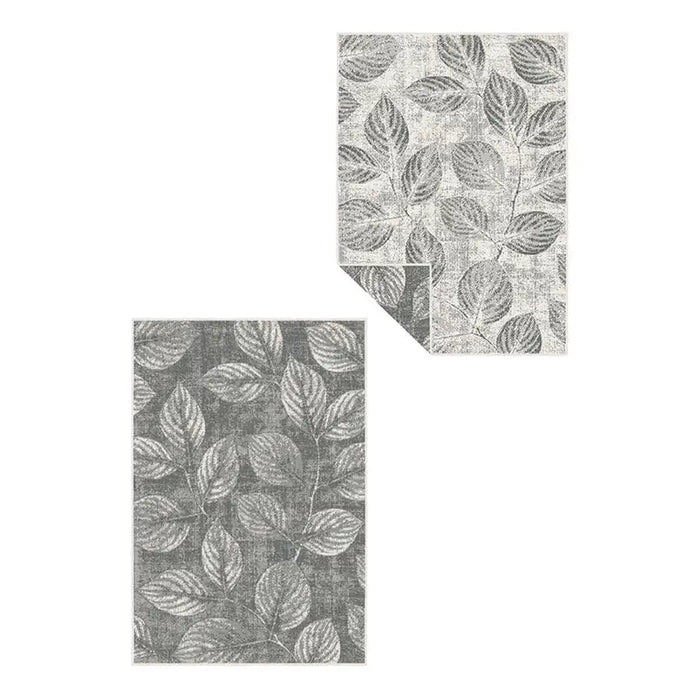 BRUSSELS CARPET 120X170 CM GRAY LEAVES CREAM - Килими<<<Килими<<<Мебели и