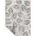 BRUSSELS CARPET 160X230 CM GRAY LEAVES CREAM - Килими<<<Килими<<<Мебели и
