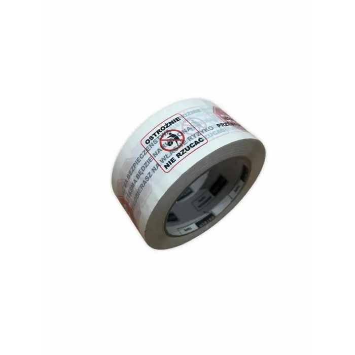 BSTech Adhesive tape packaging with print 48x100m. ’STOP safety tape’. - Wrapping tapesARP-TAS<<<Wrapping