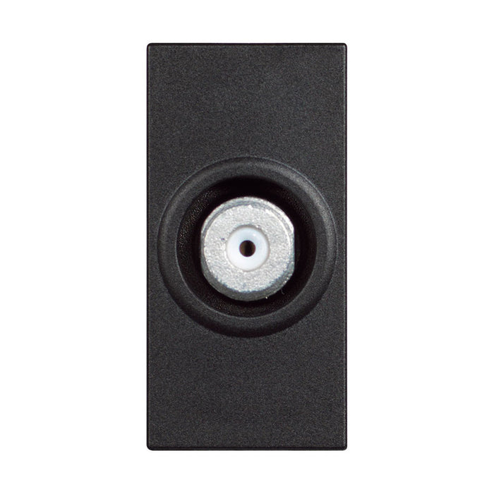 F TYPE 1 MODULE BLACK BTICINO CLASSIA