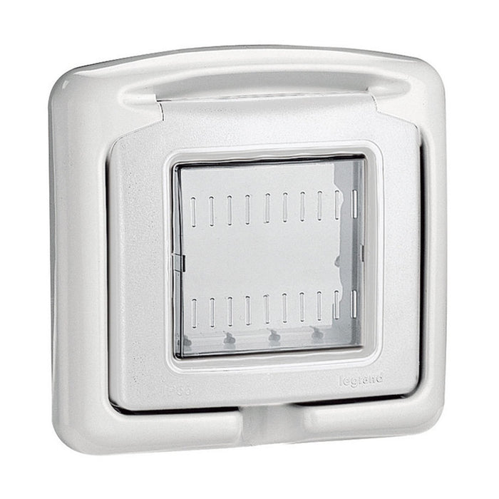 FACE PANEL 2 MOD. IP55 WHITE BTICINO CLASSIA