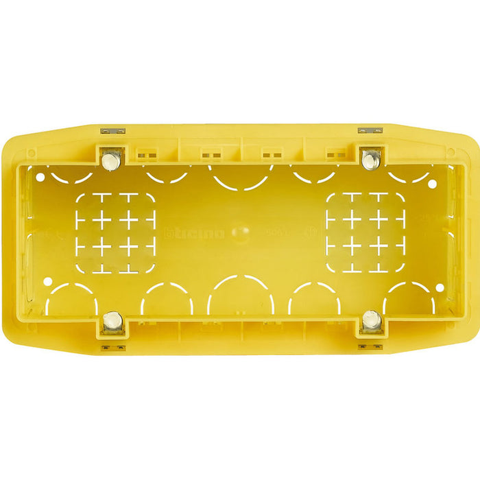 BTICINO SIX MODULAR WALL BRACKET ITALIAN STANDARD