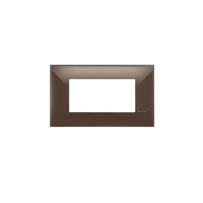 CLASSIA LEGRAND 4-MODULE FRAME - MOCHA