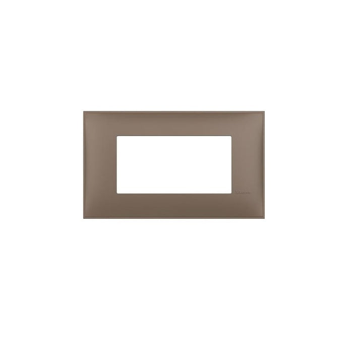 4-MODULE FRAME R4804TF CLASSIA LEGRAND - MATTE BROWN