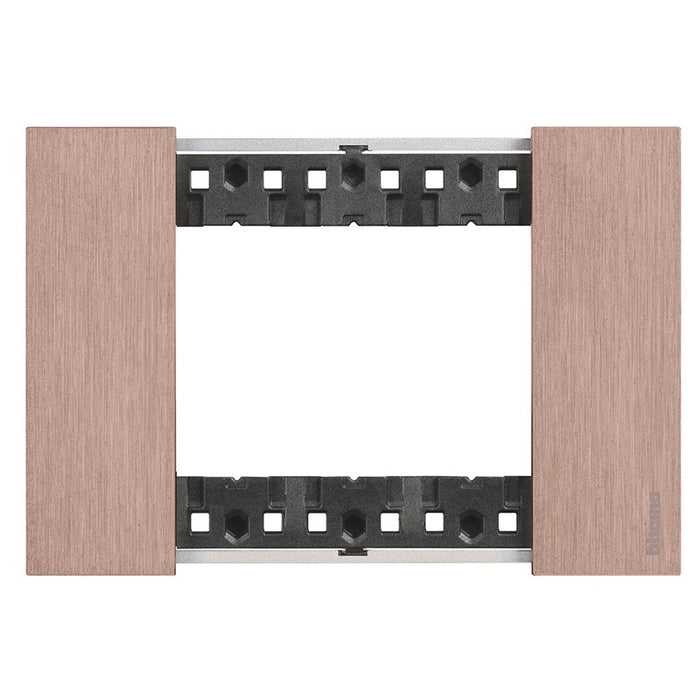 TRIMODULAR FRAME LN KA4803ZM LIVING NOW BITICINO - COPPER