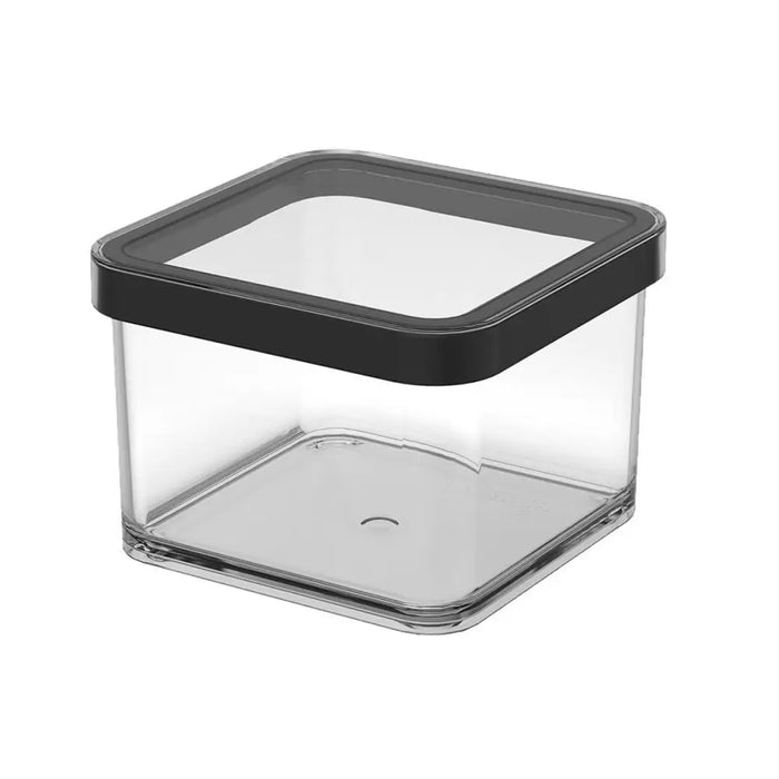Bucket container Rotho Black Transparent Plastic - Купички за храна и вода<<<Домашни Животни<<<Дом