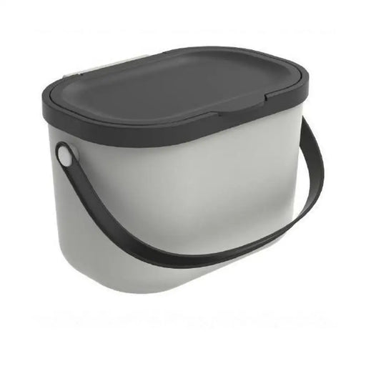 Bucket container Rotho White Recycled plastic - Купички за храна и вода<<<Домашни Животни<<<Дом