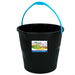 Bucket with Handle Colorbaby Black 10 L 29,5 x 26 x 28,5 cm (6 Units) - Почистване Прахосмукачки И Гладене<<<Дом