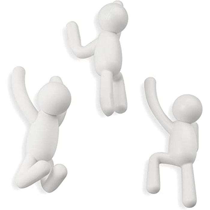 BUDDY WALL HANGER 3PCS WHITE UMBRA - Продукти за съхранение и организация на дрехи<<<Домашни потреби<<<Кухня<<<Praktiker