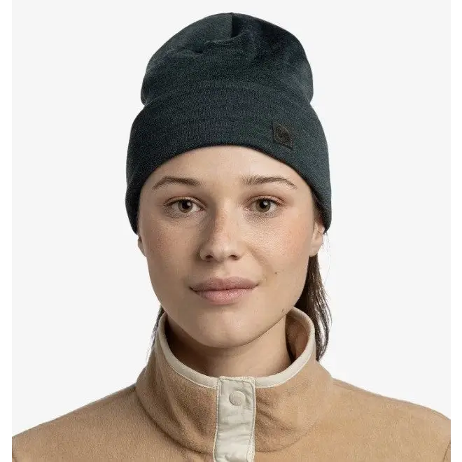 Buff Heavyweight Merino Wool Hat Hat Green - HeadwearODM-NGL<<<Military clothingODM<<<ActionPL