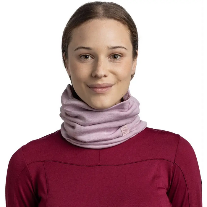 Buff Heavyweight Merino Wool Multifunctional scarf Lilac - Scarves scarfs chimneysODM-CAK<<<Military