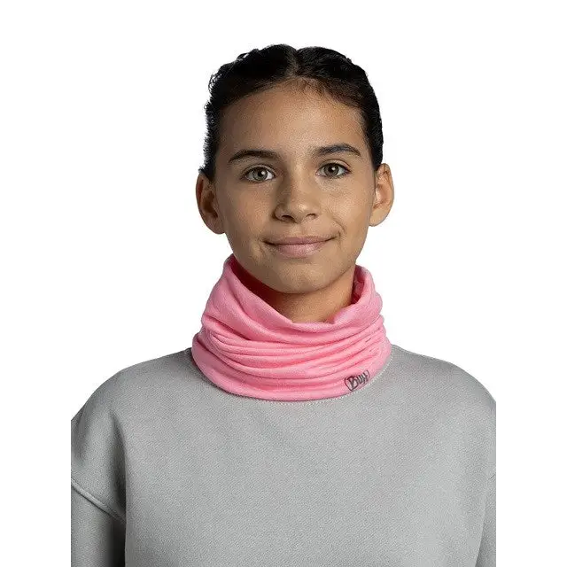 Buff Merino Lightweight Jr Solid Children’s merino wool neck warmer Pink - Scarves scarfs chimneysODM-CAK<<<Military