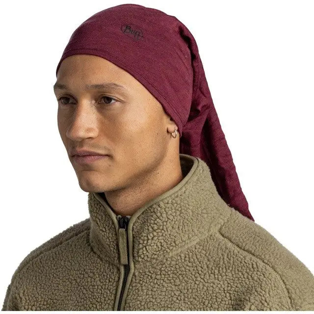 Buff Midweight Merino Wool Multifunctional scarf Red - Scarves scarfs chimneysODM-CAK<<<Military clothingODM<<<ActionPL