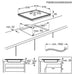 Built-in ceramic hob AEG TO64IA0FXB Induction - Kерамичен плот<<<Плотове<<<Уреди за вграждане<<<ZoraSite