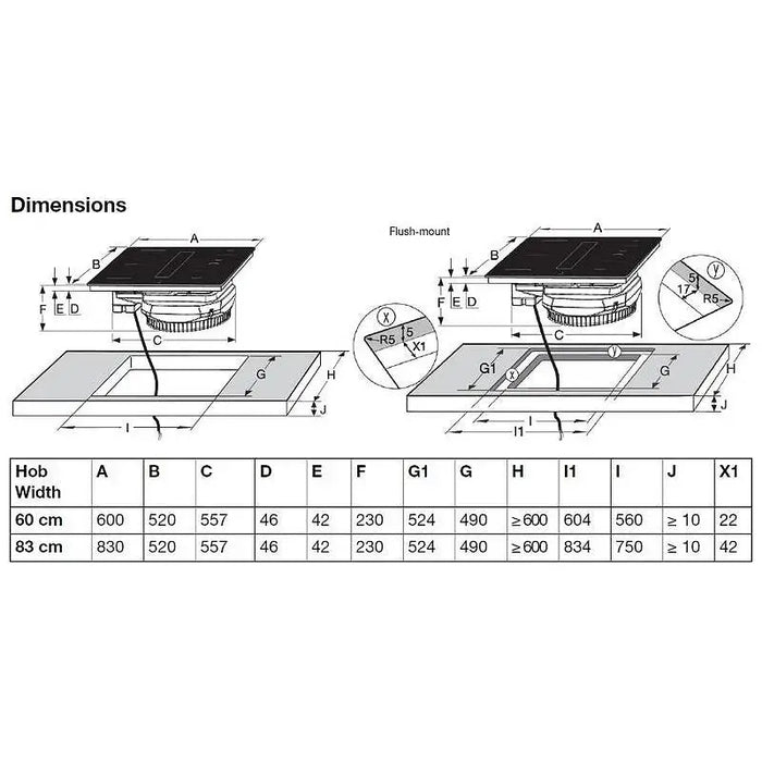 Built-in ceramic hob Gorenje GEH6432BSCWF A+++ Induction - Kерамичен плот<<<Плотове<<<Уреди за вграждане<<<ZoraSite