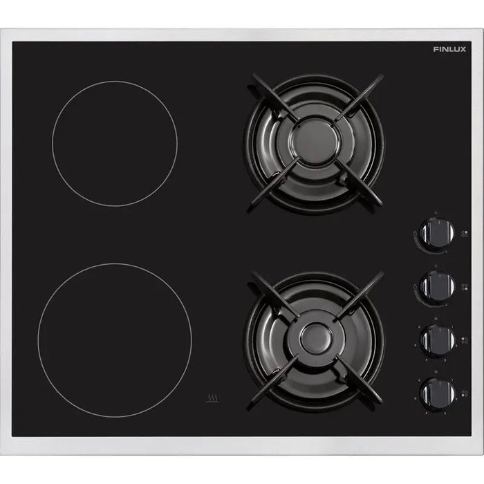 Built-in combined hob Finlux FXV 622S Combined - Комбинирани плотове<<<Плотове<<<Уреди за вграждане<<<ZoraSite