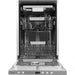 Built-in dishwasher TESLA WDI490M - Съдомиялни за вграждане 45 см<<<Съдомиялни за вграждане<<<Уреди за