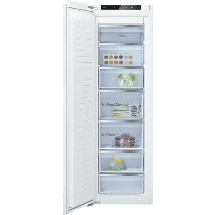 Built-in freezer BOSCH GIN81VEE0 - Фризери<<<BOSCH хладилници<<<BOSCH<<<PolyComp&&&Вертикални фризери за