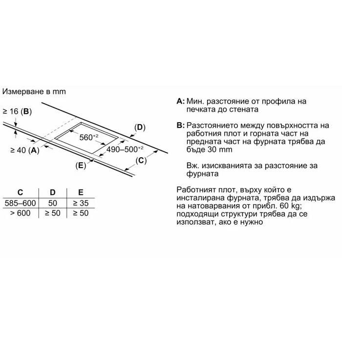 Built-in hob BOSCH PID631HC1E induction - Плотове<<<BOSCH плотове<<<BOSCH<<<PolyComp&&&Индукционни плотове<<<Плотове за
