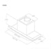 Built-in hood ELICA Hidden 2.0 IX 52/60 - Аспиратори за пълно вграждане<<<Абсорбатори за вграждане<<<Уреди за