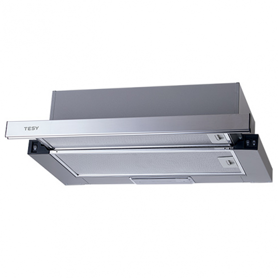 Built-in hood TESY SL 104 2T 60 SX - Телескопични абсорбатори<<<Абсорбатори за вграждане<<<Уреди за