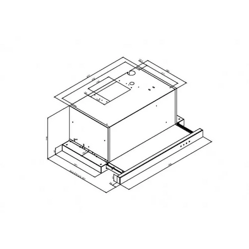 Built-in hood TESY SL 401 TB - Телескопични абсорбатори<<<Абсорбатори за вграждане<<<Уреди за
